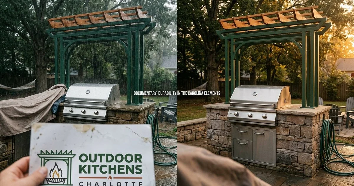 Best Built-In Grills for Lake Norman Weather: Blaze vs Bull vs Big Green Egg