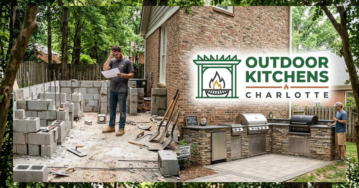 DIY vs Professional Outdoor Kitchen Installation in Lake Norman: What You Need to Know