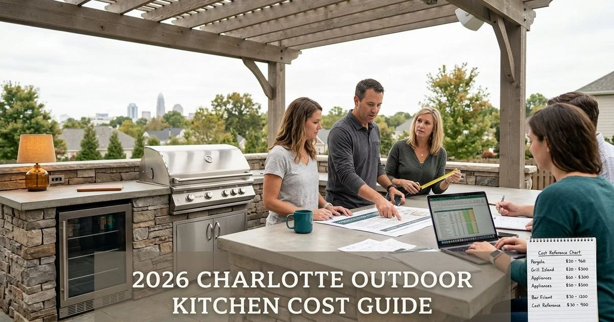 How Much Does an Outdoor Kitchen Cost on Lake Norman? 2026 Price Guide
