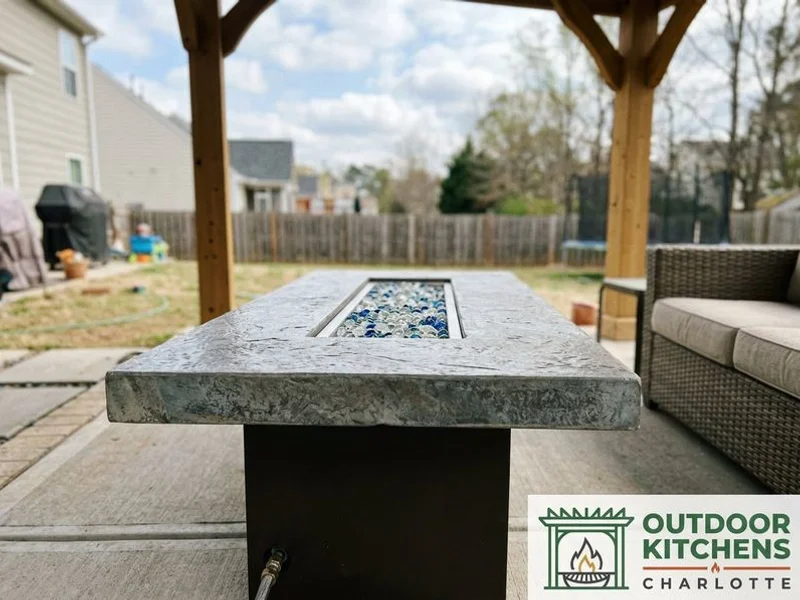 Outdoor Fireplaces & Fire Pits Lake Norman project example 3