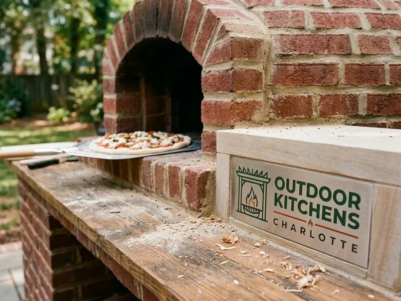 Outdoor Kitchen Appliances Lake Norman project example 2