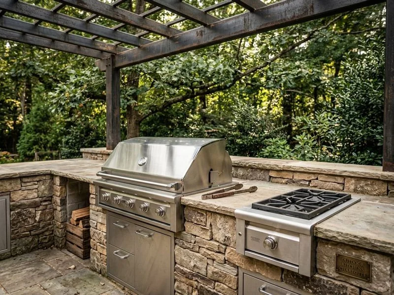 Outdoor Kitchen Remodels Lake Norman project example 2